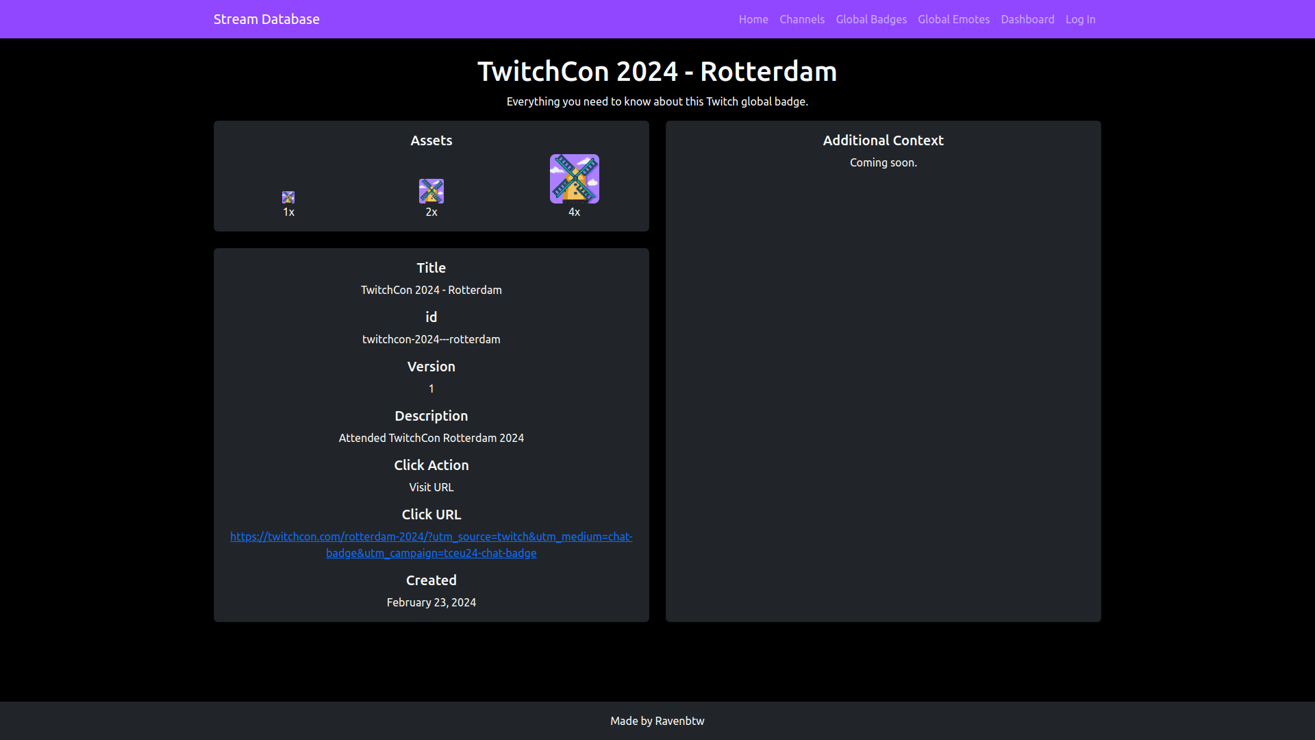 Stream Database